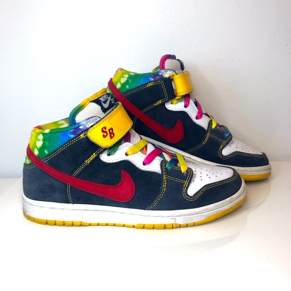 عمق أرسلت دعابة nike dunk mid sb tye 